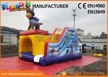 0.55mm PVC Tarpaulin Toddler Inflatable Bouncer Slide Fire Retardant