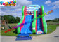 Three Line Commercial Inflatable Slide 0.55mm PVC With Air Blower