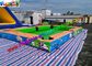 Double Stitch Inflatable Games Rentals Snooker Field With Full Printing
