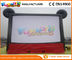 Mickey Mouse Advertising Inflatables / Inflatable Movie Screen Black And Red Projection Cloth