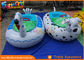 Cartoon Shape Animal Motored Inflatable Boat Toys , Adult Electric Bumper Boat