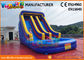 SGS TUV Outdoor Inflatable Water Slide For Lake /  Pool Customized Logo