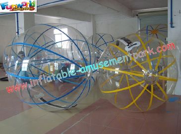1.5 মি, 2 এম ব্যাসার্ধ Inflatable Zorb বল শিশুদের বা প্রাপ্তবয়স্ক সাঁতার পুল উপর বাজানো জন্য বল